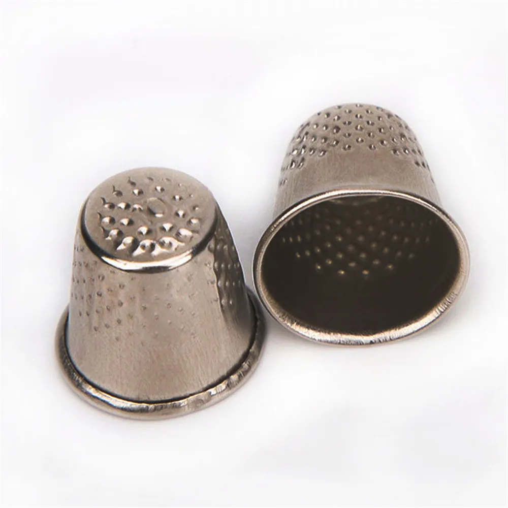 Wholesale Eyelet Fabric Sewing Thimble Finger Metal Sewing Protector For  Crafts Silver Quilting Thimbles Shield Hand Sew Embroidery Needlework From  Santi, $0.13